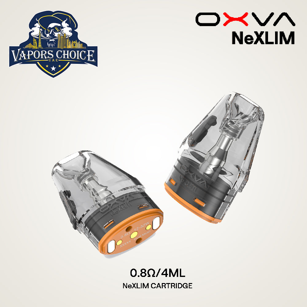OXVA  NeXLIM (TOP FILL) REPLACEMENT PODS 0.8 Ohm UAE Ras Al Khaimah